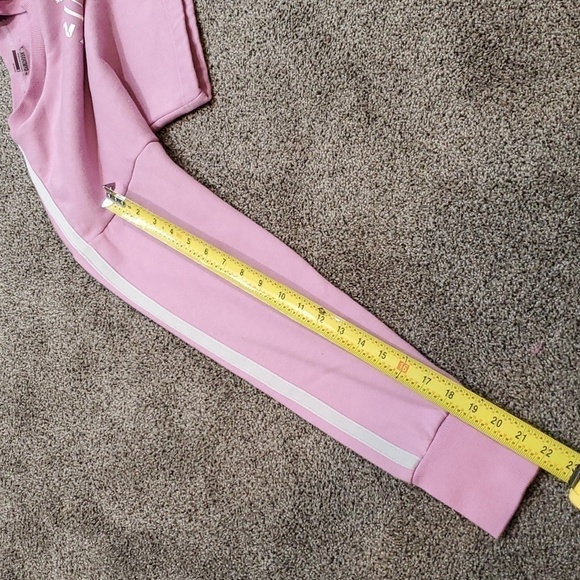 Gymshark Womens Hoodie Crop Sweater sweatshirt sz M - Picture 8 of 9